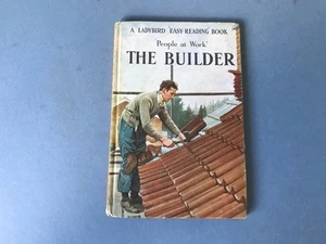 People At Work The Builder - Ladybird book - 2'6 - Series 606B - Imagen 1 de 5