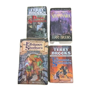 Terry Brooks Fantasy Sci-Fi Paperback Shannara Series Book Lot - Picture 1 of 12
