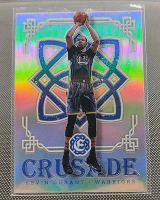 2016-17 Panini Excalibur #3 Kevin Durant Warriors Silver Prizm - Image 1 of 2