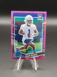 Josh Downs 2023 Panini Donruss #345 vista previa óptica rosa clasificación Prizm Rookie Colts - Imagen 1 de 2
