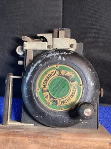 Vintage 1940’s Monarch Pathfinder Ticket Printing Machine Dayton Ohio Manual - Picture 1 of 19