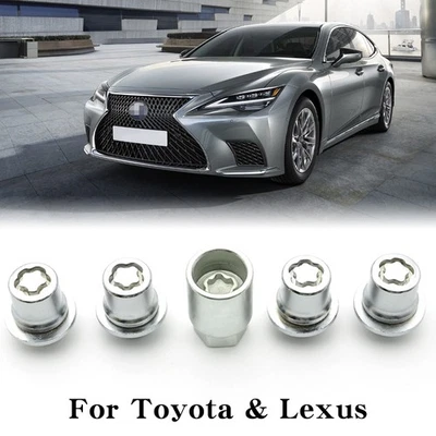 Kit de chave antirroubo conjunto porca trava de roda de liga leve para Toyota e Lexus 00276‐00900 - Imagem 1 de 4