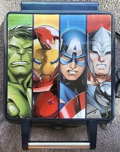 Máquina de gofres Marvel Avengers 4 rebanadas envío gratuito probada ver descripción usada - Imagen 1 de 7