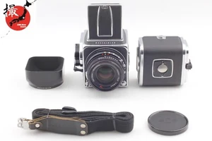 【NEAR MINT w/ Hood】 Hasselblad 500CM Body 80mm f/2.8 Lens A12 II Back From Japan - Picture 1 of 24