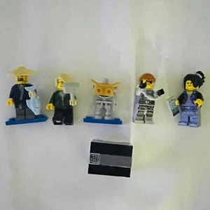 Lot of Lego Mini figures Ninjago Skeleton Amour Accesories Fish Phone Hammer - Picture 1 of 12