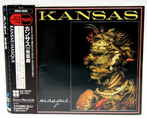 Kansas – "Masque" - 1975 / 1993 JAPAN RE IMPORT W/OBI - Progressive Rock CD - Picture 1 of 8