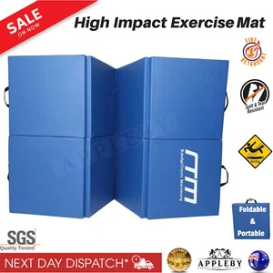 Gymnastics Bjj Martial Arts Karate Gym Mat Yoga Wrestling Folding Exercise Mat - Picture 1 of 12