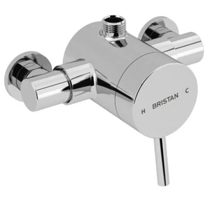 Bristan PM2 C Prism Exposed Sequential Top Outlet Shower Valve Only - Chrome - Picture 1 of 3