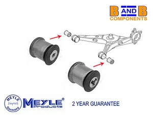 TRAILING ARM AXLE BUSHES REAR VW T5 T6 TRANSPORTER VAN 7H0501131A MEYLE A648 - Picture 1 of 12