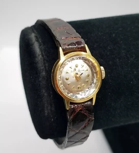 Jules Jurgensen 1740 (18K SOLID Yellow Gold) Swiss Made/ VINTAGE (Ladies Watch) - Picture 1 of 5