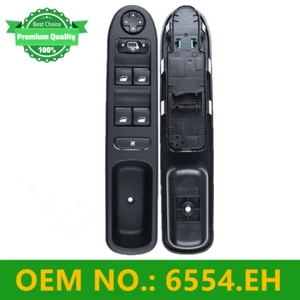 POWER WINDOW SWITCH 6554.EH FOR PEUGEOT 207 (WA_, WC_) 2006-2015 - Picture 1 of 6