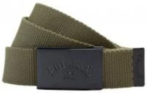 CINTURÓN DENTADO BILLABONG PARA HOMBRE.PANTALÓN VAQUERO VERDE AJUSTABLE CORREA ABREBOTELLAS W24 - Imagen 1 de 3
