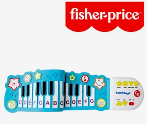 🎶Fisher-Price BendyBand Roll-Up Electric Piano Keyboard for Kids, 32 Keys - Picture 1 of 8
