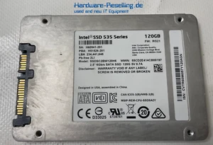 Intel SSD 535 Séries 120GB 2,5 " SATA III 6G SSDSC2BW120H6 H60941-201 - Photo 1/1
