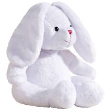 Soft Bunny Stuffed Animal, White, 8 inches, Plush Toy for Kids