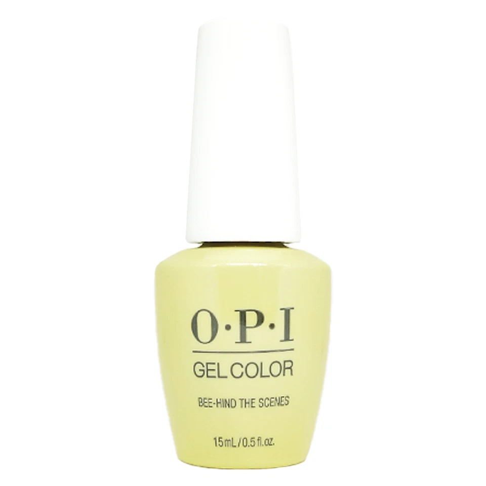 Esmalte en gel OPI GelColor Soak-Off, Bee-hind the Scenes #GCH005 - 0,5 oz NUEVO Foto 1 de 1