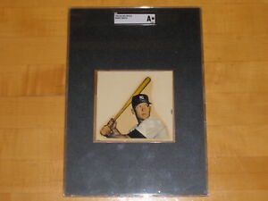 1956 Mac Boy Decals Mickey Mantle SGC A Authentic