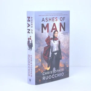 Ashes of Man by Christopher Ruocchio (True 1st Edition, DAW 2022 HCDJ) - Picture 1 of 12