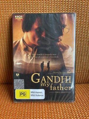 GANDHI MY FATHER - Hindi Movie bollywood Akshay Khann * New + Sealed Dvd - image 1 of 2
