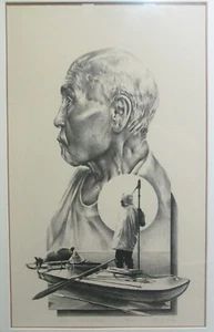 ALASKAN ARTIST BILL C RAY “Moses' Memories” 36/50 Signed Ltd Edition Print - Picture 1 of 3