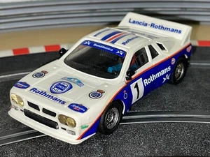 1071- Scalextric Exin LANCIA RALLY 037 Rothmans #1 1:32 slot car scx Made Spain - Picture 1 of 3