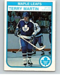 1982-83 O-Pee-Chee #329 Terry Martin  Toronto Maple Leafs V59399