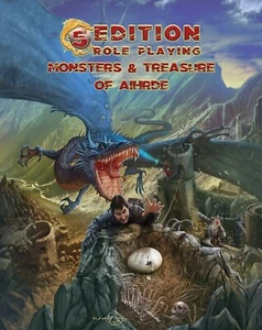 Monsters and Treasures of Aihrde TLG Troll Lord Games D&D 5E - 19356 NEW - Picture 1 of 3