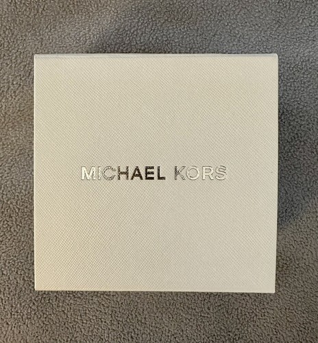 3 QTY Michael Kors Scatole Regalo o Portaoggetti Profondità 4 5”x4 5”x2” NUOVE; Facile Montaggio