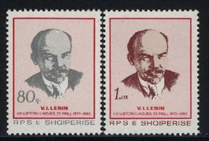 Albania MNH Sc 1953-54 Michel 2049-50 Lenin - Picture 1 of 1