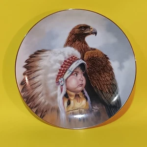 "Protector Of The Plains" Plate Gregory Perillo 1989 Artifafacts Number 1708C - Picture 1 of 3