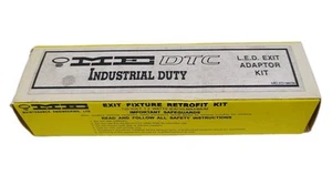ME Exit Fixture Cartello Retrofit Kit Adattatore Uscita LED Kit 2 Confezioni 120V 1,2 Watt NUOVO - Foto 1 di 5