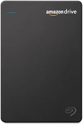 Seagate Duet Cloud-Syncing 1 TB Amazon Drive External Hard Drive SRD00F1 - Black - Image 1 of 4