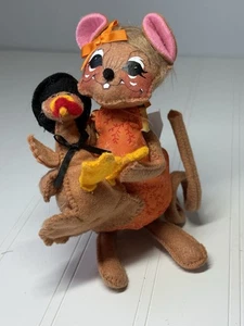 Annalee Thanksgiving Harvest 6" Girl Mouse with Turkey Friends 350817 2017 NWT - Picture 1 of 6