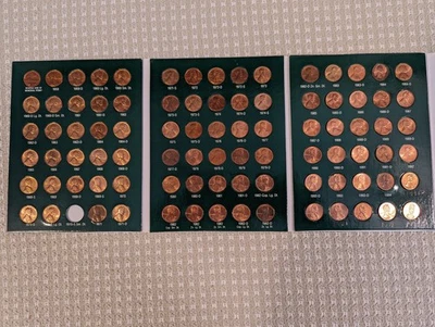 Uncirculated Lincoln Cent Album 1959--1994 --* Free Shipping * - Image 1 of 4