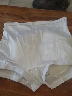 Vintage Adonna XL White Padded Brief Underware  Booty Enhancer  Style 11935 NWT - Image 1 of 4