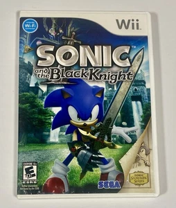 Sonic and the Black Knight (Nintendo Wii, 2009) CIB Complete W/ Manual, Tested - Picture 1 of 13