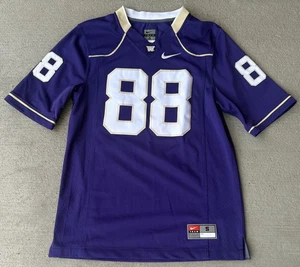 Washington Huskies #88 Quentin Moore Nike Mens Jersey Blue Stitched Size S - Picture 1 of 5