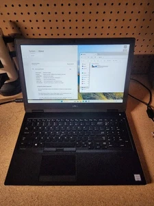 Dell Precision 7530 Intel i7-8850H 2.6GHz 24GB RAM 512GB SSD Win 11 Pro - Afbeelding 1 van 8