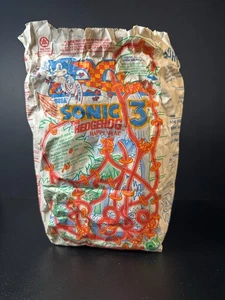 Vintage 1993 McDonald’s Sonic the Hedgehog 3 Happy Meal Bag Sega Genesis - Picture 1 of 7