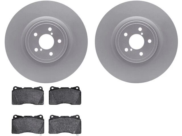 Kit de pastillas de freno delanteras y rotor para Toyota 86 TRD 2019 edición especial XS553PN Foto 1 de 1