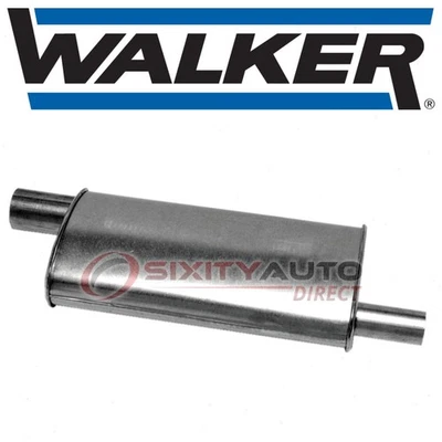 Walker SoundFX Left Exhaust Muffler for 1983-1990 GMC G3500 6.2L V8 - mz Foto 1 de 4