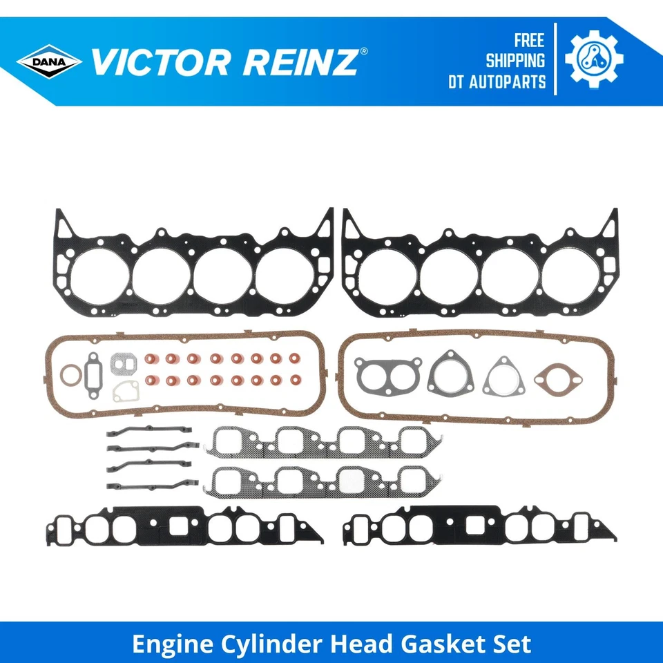 For 1972-1979 Excalibur Phaeton Engine Cylinder Head Gasket Set Victor Reinz - Image 1 of 1