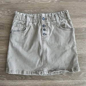 Cat & Jack Girls Skirt Button Khaki Tan Size 8 - Picture 1 of 12