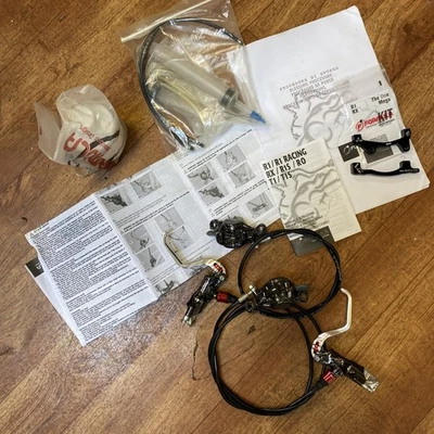 Juego de frenos delanteros y traseros Formula The One 25 aniversario MTB con extras Foto 1 de 4