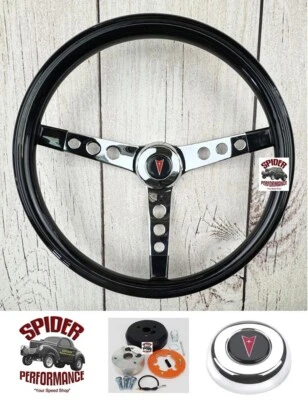 Volante Pontiac 15" ALTO BRILLO 1969-1989 Foto 1 de 4