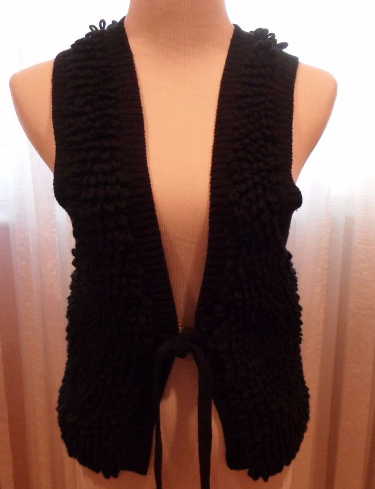 CHALECO SONIA RYKIEL TEJIDO A MANO GRAN ASPECTO,S Foto 1 de 4