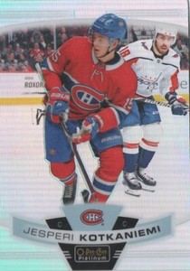 2019-20 O-Pee-Chee Platinum "RAINBOW" Jesperi Kotkaniemi #72