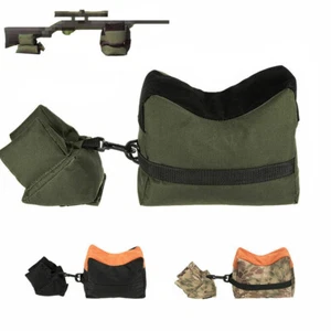 Front&Rear Sandbag Shooting Rifle Rest Support Bench Oxford Cloth Unfilled Bags - Picture 1 of 14