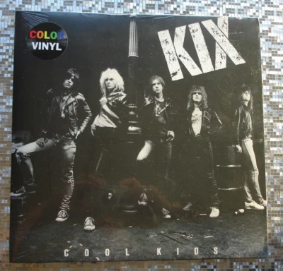 KIX   ~ Cool Kids ~ Metallic Silver  LP  Atlantic – FRM-80056 - Image 1 of 4