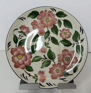 Wood & Sons. Platillo individual decorativo para coleccionistas. Rosa irlandesa. Años 60 - Imagen 1 de 6